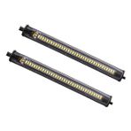 Vaguelly 2 Adet Motorlar Motosiklet Çalışan ışık Led Sürüş ışıkları Farlar Led Far Led Sis Farları Led Sis Farı Led Plaka ışıkları Led Sürüş ışığı Led Araç ışığı Dönüş ışığı Yüksek Güç Flaş
