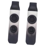 Vaguelly 2 Takım Çift Delik Kazoo Çocuk Müzik Aletleri Taşınabilir Kazoo Çocuk Gitarı Acemi Kazoos Yetişkinler Için Müzik Aletleri Yüksek Teknoloji Ürünü Plastik Malzeme Elektrik İp