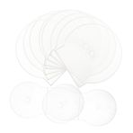 Vaguelly 20 Adet Boş Dvd Kutusu Sert Kabuklu Saklama Kabuğu Mücevher Kutusu Şeffaf Plastik Disk Koruyucu Ofis Stüdyo Veri Yedekleme Çözümleri Için