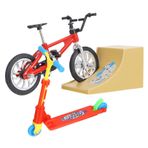 Vaguelly 3 Takım parmak bisiklet taşınabilir scooter parmak ucu spor oyuncakları mini bisiklet parmak ucu hareket oyuncakları oyuncaklar Mobilet oyuncak seti canlılık kurulu