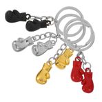 Vaguelly 4 Adet Mini Boks Eldiveni Anahtarlıklar 3d Boks Anahtarlık Mini Boks Eldiveni Kolye Spor Anahtar Zincirleri Çanta Çanta Araba Sırt Çantası