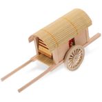 Vaguelly At arabası modeli oyuncak playmobile educational toys ev minyatür kaynağı benzetilmiş taşıma modeli vagon araba heykel çocuk arabası antik taşıma dekoru karın kası