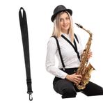 Vaguelly Ergonomik Saksafon Boyun Askısı - Tenor Alto Saksafon Için Klarnet Saksafon Kemeri