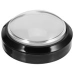 Vaguelly Konuşan Düğme Saat Büyük Konuşan Düğme Kör Için Büyük Konuşan Düğme Yaşlı Erkekler Için Hediyeler Yaşlılar Konuşan Saat Iletişim Düğmesi Buzzer Beyaz Abs 100Mm Göstergesi