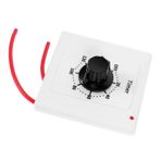 Vaguelly Zamanlama Anahtarı Soketi Elektronik Geri Sayım Anahtarı Elektronik Geri Sayım Zamanlayıcısı LED Zamanlayıcı Kontrollü Anahtar Soketi Zamanlayıcı Anahtarı Zaman Gecikmeli Anahtar