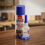 Vaiko MDF Kit 100 ml Hızlı Yapıştırıcı ve Sprey Aktivator