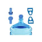 Vakia 2’li Damacana Seti – Çelik Yaylı Damacana Kapağı + Sert Plastik Taşıyıcı Kulp (Carboy Cover Set)