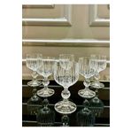 Vakıf home Bohemia Kristal Kesme El İşi Sade Kahve Yanı Su Bardağı