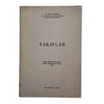 Vakıflar - Türk Medeni Hukuku (Birinci Cildin İkinci Cüzüne Ek Düzenleme) (İkinci El)