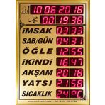 Vakitmatik - Cami Saati - Dijital imsakiye - Kumandalı - Dijital Cami Saati
