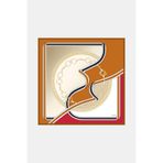 Vakko CAMEL ZİNCİRLİ TWİLL EŞARP