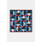 Vakko GEOMETRİK DESENLİ İPEK EŞARP
