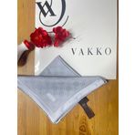Vakko Jakar İpek Eşarp Açık Gri