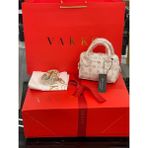 Vakko Mini Speedy Omuz Çantası - 06814-Krem