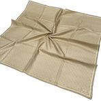 Vakko Pamuk İpek Eşarp - Yeni Monogram - Gold