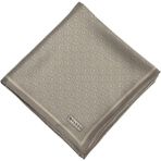 Vakko Tivil Monogram Ipek Eşarp 41408-VIZON