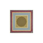Vakko Twill İpek Eşarp - 36259 - Zümrüt Yeşili Bej
