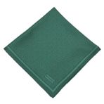 Vakko Twill İpek Eşarp - Yeni Monogram - Zümrüt