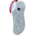 Vakre 3 Çift Gri Renk Sneaker Çorap - 40 - 44