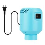 Vakum Saklama Torbaları için Elektrikli Pompa, Sıkıştırma Giysileri için 55W Vakum Saklama Torbası Pompası, Seyahat için Taşınabilir Vakum Torbası Pompası (Saklama Çantası Dahil Değildir), Mavi