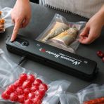 Vakum Sealer Gıda Vakum Makinesi | Paketleme Makinesi |10 Adet 15X25 cm Vakum Torbası Hediyeli |
