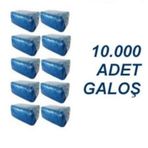 Vakumlu Ambalajında Mavi Galoş 1000 x 10 Paket 10.000 Adet