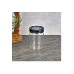 Vakumlu Cam Kavanoz - Şeffaf / Siyah - 400 Ml