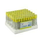 Vakumlu Kan Alma Tüpü Sarı Kapak 8.5 Ml 16x100 Mm 100 Adet