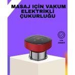 Vakumlu Masaj Aleti Çok Kademeli Emme Isıtmalı Ev Tipi Terapi Mir71447658