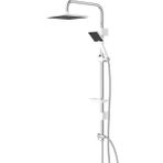 Vala Frame Siyah Beyaz Tall Sistem Duş Seti