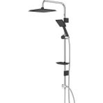 Vala Frame Siyah Tall Sistem Duş Seti