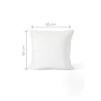 VALENA HOME 65x65 Cm. Kırlent Kılıfı Iç Yastık Boncuk Silikon 750 Gr.