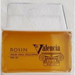 Valencia Dikdörtgen Küçük Reçine Kalite Rosin Müzik Aletleri İçin Dayanıklı Performans