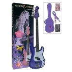 Valencıa Grb1kcpp Bass Gitar Gypsy Rose Set Mor