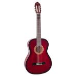Valencıa Vc101trds Valencıa Vc101trds Klasik Gitar, 1/4, Kırmızı, Sap Çelikli