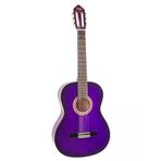 Valencıa Vc102tpps Valencıa Vc102tpps Klasik Gitar, 1/2, Mor Sunburst, Sap Çelikli