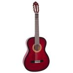 Valencia VC104RDS Sunburst Kırmızı 4/4 Klasik Gitar