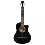 Valencıa Vc104tcbk Valencıa Vc104tcbk Klasik Gitar, 4/4, Siyah, Cutaway, Sap Çelikli