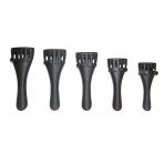 Valencia Vtp5012 1/2 Keman Kuyruğu - Tailpiece (Aksesuar/Yedek Parça) | Dayanıklı Alüminyum Alaşım, 4 Adet Entegre Fix (Hassas Akort Vidası) Yuvası Ve Çocuk Boyu Kemanlarla Tam Uyum