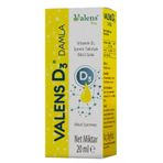 Valens Vitamin D3 Damla Takviye Edici Gıda 20 ml