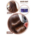 Valentine's Professional / Mucizevi Premium Krem Keratin Terapi / Aylarca Kalıcı Bakım İpeksi Ve Düz Saçlar / Brezilya Fönü