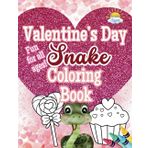 Valentine’s Snake Coloring Book: Slither into Love & Creativity!