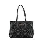 Valentino Bayan Tote Bag/Omuz Çantası/Shopper OCARINA Siyah Suni Deri Vegan, Siyah, Ölçü Birimi
