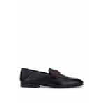 VALENTINO Erkek Hakiki Deri Siyah Loafer Ayakkabı 667 20090 ERK AYK Y23 BLACK