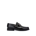 VALENTINO Erkek Hakiki Deri Siyah Loafer Ayakkabı
