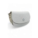 Valentino Orlandi VLT077 Monogram Beyaz Kadın Çapraz Askılı Çanta