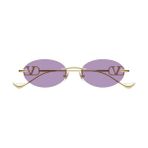 Valentino Valentıno 0032S 004 53-17-140 Kadın Güneş Gözlüğü - Açık Mor