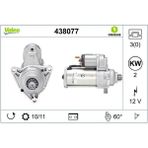 Valeo 12V Marş Motoru 11 Diş 2 Kw Ters (3 Kulak) Vw Transporter T4
