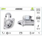 VALEO 12V MARŞ MOTORU 12 DİŞ 1.2 KW FORD FORD FOCUS/KUGA/C-MAX-VOLVO S60/S80/V40/V70 (START-STOP)