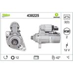 Valeo 12V Marş Motoru 12 Diş 2 Kw Ters Audı-Seat-Skoda-Vw 1.6 Tdı/2.0 Tdı